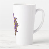 Tasse Latte Douce GIGI Royal Violet & Or (Droite)