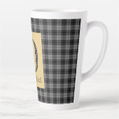 Tasse Latte Douglas Tartan Monogram D (Droite)