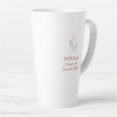 Tasse Latte Doula cadeau pour Noël d'anniversaire ou merci (Angle droit)