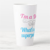 Tasse Latte Doula Superhero (Devant)