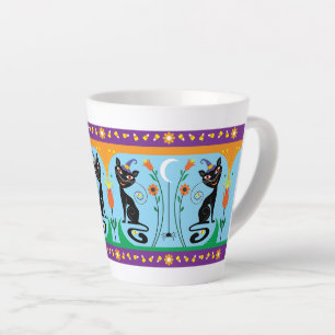 Tasse Latte Doux favoris et floraisons effrayantes