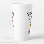 Tasse Latte Dr. Seuss | Enseignant, c'est moi ! (Devant)