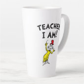 Tasse Latte Dr Seuss | Enseignant Je Suis ! (Angle droit)