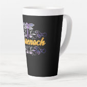 Tasse Latte Dragon bleu de Sassenach Outlander (Angle droit)