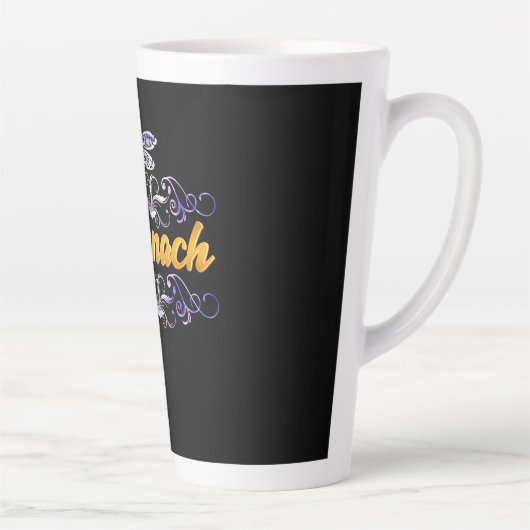 Tasse Latte Dragon bleu de Sassenach Outlander (Droite)