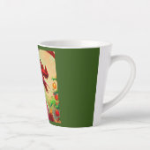 Tasse Latte Dragon de Noël 1 (Droite)