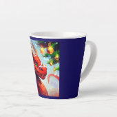 Tasse Latte Dragon de Noël 2 (Angle droit)
