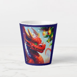 Tasse Latte Dragon de Noël 2