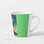 Tasse Latte Dragon de Noël 3 (Droite)