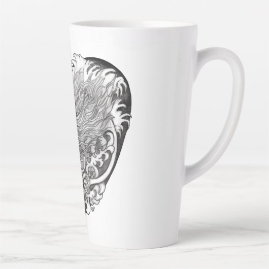Tasse Latte Dragon Heart (Droite)