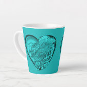 Tasse Latte Dragon Heart (Angle gauche)