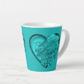 Tasse Latte Dragon Heart (Angle droit)