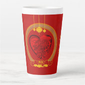 Tasse Latte Dragon Heart, Année du Dragon (Devant)