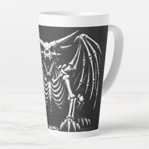 Tasse Latte Dragon squelette par BurnsInHell