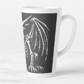 Tasse Latte Dragon squelette par BurnsInHell (Droite)