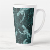 Tasse Latte Dragonfly Disco Midnight Blue (Droite)