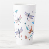 Tasse Latte Dragonfly Dragonflies (Devant)
