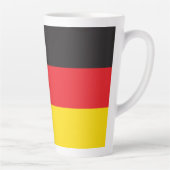 Tasse Latte Drapeau allemand (Droite)