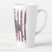 Tasse Latte Drapeau américain (Droite)