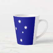 Tasse Latte Drapeau australien (Droite)