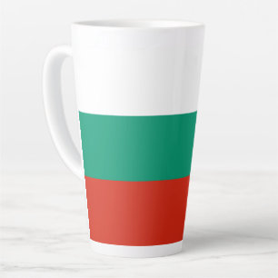 Tasse Latte Drapeau Bulgare Patriotique