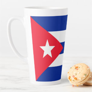 Tasse Latte Drapeau Cuba