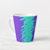 Tasse Latte Drapeau de fierté Alexigender Abstrait Squiggly Tr (Angle gauche)