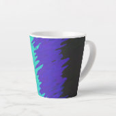 Tasse Latte Drapeau de fierté Alexigender Abstrait Squiggly Tr (Angle droit)