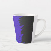 Tasse Latte Drapeau de fierté Alexigender Abstrait Squiggly Tr (Droite)
