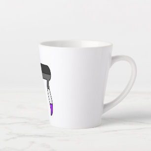 Tasse Latte Drapeau de la fierté Ace Chai