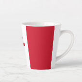 Tasse Latte Drapeau de la France libre (Droite)