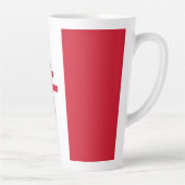 Tasse Latte Drapeau de la France libre (Droite)