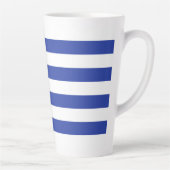 Tasse Latte drapeau de l'Uruguay (Droite)