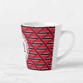 TASSE LATTE DRAPEAU DE TRINIDAD TOBAGO (Droite)