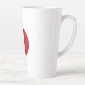 Tasse Latte Drapeau du Japon (Droite)