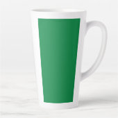 Tasse Latte Drapeau du Nigeria (Droite)