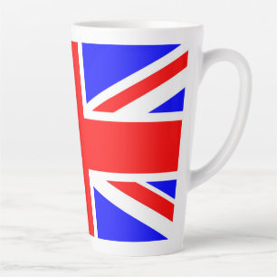 Tasse Latte Drapeau du Royaume-Uni