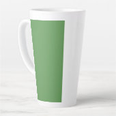 Tasse Latte Drapeau irlandais (Angle gauche)