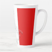 Tasse Latte Drapeau italien (Droite)