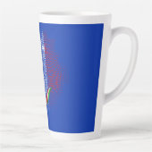 Tasse Latte Drapeau italien (Droite)