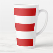 Tasse Latte Drapeau Porto Rico (Droite)
