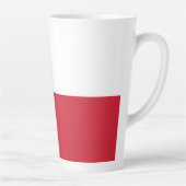 Tasse Latte Drapeau République tchèque (Droite)