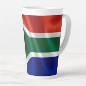 Tasse Latte Drapeau SA (Angle droit)