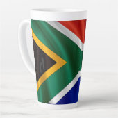Tasse Latte Drapeau SA (Angle gauche)