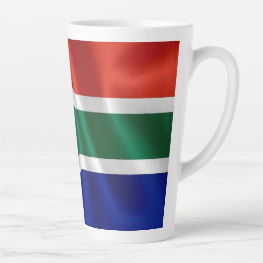 Tasse Latte Drapeau SA (Droite)