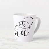 Tasse Latte Drapeau Sofia, Je Coeur Sofia, Bulgarie (Angle droit)