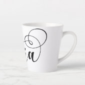 Tasse Latte Drapeau Sofia, Je Coeur Sofia, Bulgarie (Droite)