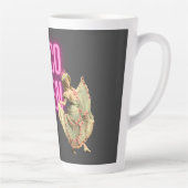 Tasse Latte Drôle Bunco Queen Vintage (Droite)