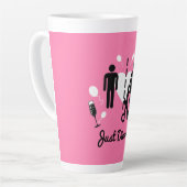 Tasse Latte Drôle Divorce Sympathy Dons (Angle gauche)