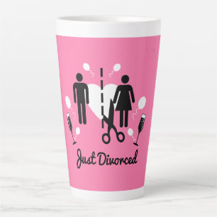 Tasse Latte Drôle Divorce Sympathy Dons